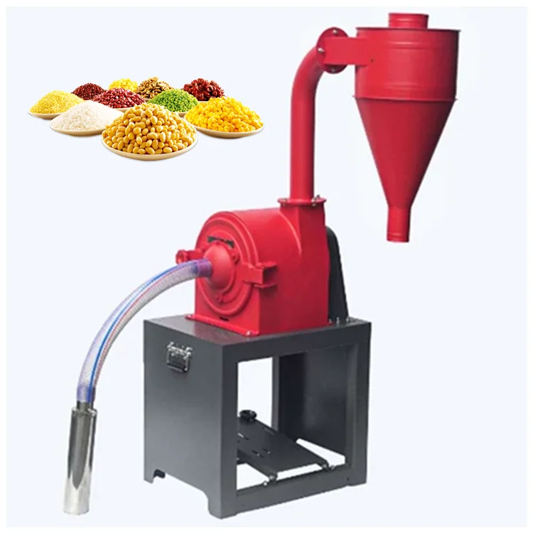 

High Capacity Commercial Corn Grinder Machine Self-priming Grain Crusher with Feed Hopper/corn Milling Machine for Sale