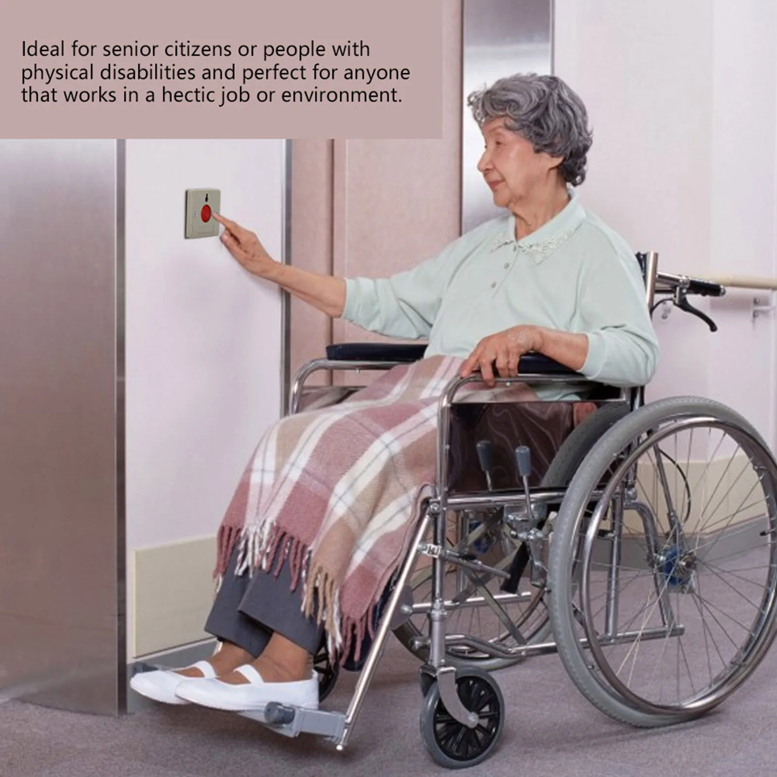 

Emergency Panic Button Panic Push Button DC 24V Wired Safe Security Plastic Family Office Mini Emergency Alarm Panic Push Button