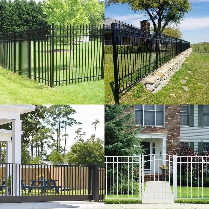 Outdoor High Wall Fence Aluminum Alloy Galvanized Steel Frame 3D Curved Waterproof Rust Proof V Shaped Bending Welded Barbed