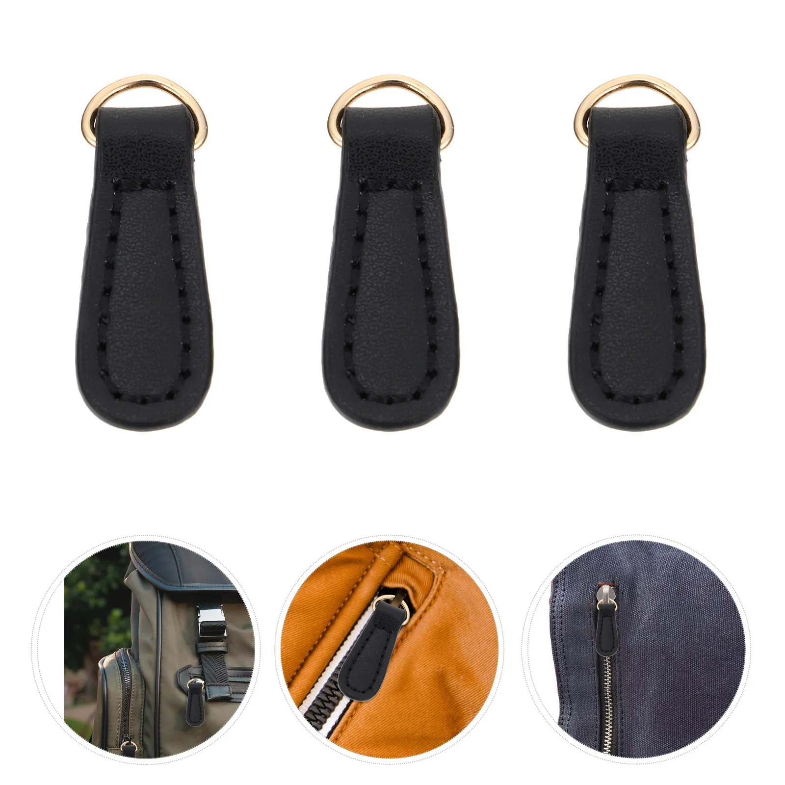 6pcs Heads Durable Replacement Pull Tabs For Bags Luggage Coats Accessories Pullers Zipper Sliders Zipper Repair
