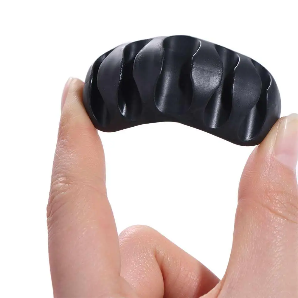 Organizzatore di cavi a 5 fori/1 fori/3 fori Supporto per cavi autoadesivo multifunzionale Clip per cavi per organizer in filo di silicone
