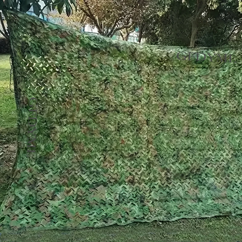 Camouflage Netting, Sun-Protective Camouflage Netting, Suitable for Forest Environments, Outdoor Hunting, and Wooded Areas