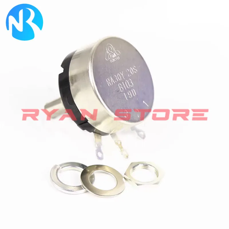 1PCS 100% New Original RA30Y 20S 10K 1K 20K 5K 2K Single Turn Potentiometer RA30Y20S  B103 B102 B203 B502 B202 (Switch）