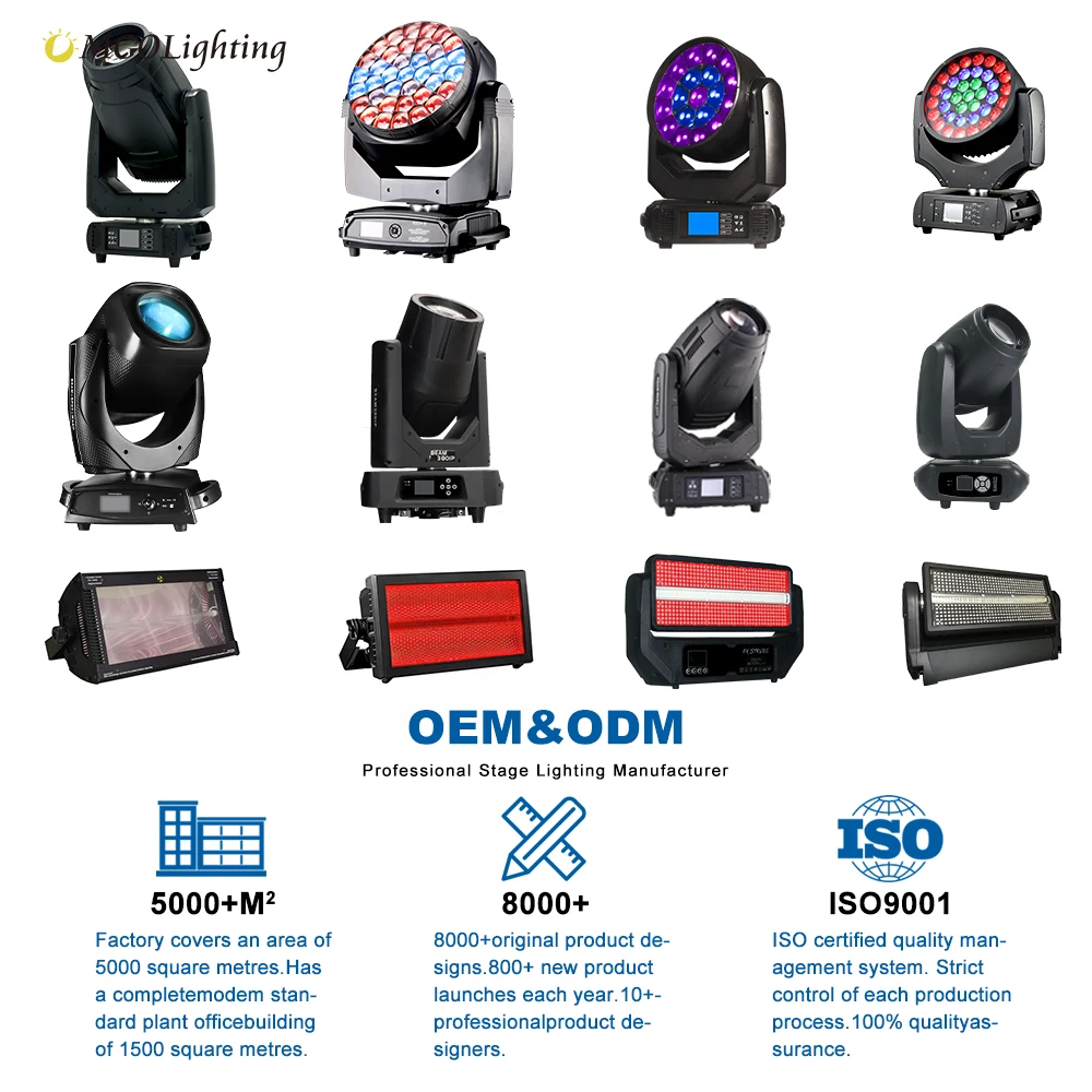 MGOLighting Bee Eye 1940 RGBW K15 R0be Spider Zoom Wash Moving Head  for Events Stage Lighting Equipment Professional