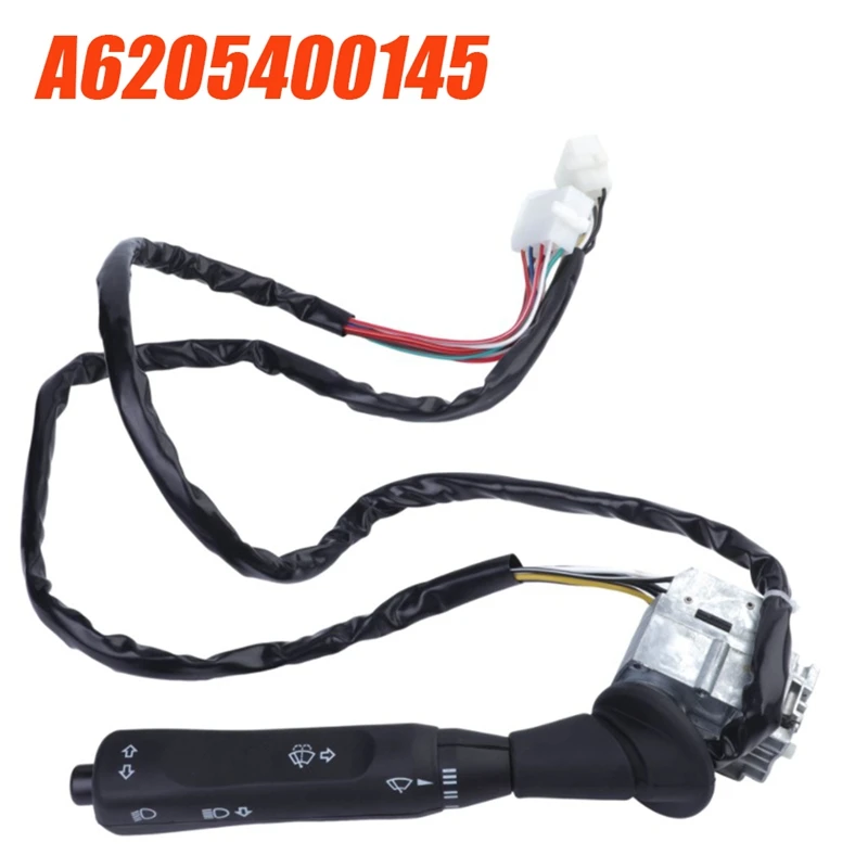 A6205400145 Right Hand Drive Steering Column Turn Signal Switch For Mercedes Truck SK 3233 3535 Fog Lamp Control Switch Durable