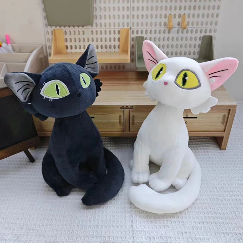 Suzume no Tojimari Plush Toy Daijin Cat Plush Toys Kawaii Sadaijin Cat Dolls Soft Stuffed Animal Toys Kids Girls Birthday Gifts