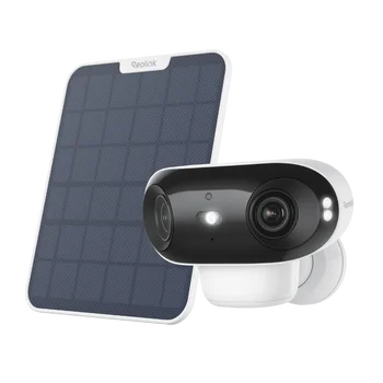 Reolink Argus 4 Pro พร้อมแผงโซลาร์เซลล์แบตเตอรี่ WiFi กล้อง FE-P PoE สําหรับการรับประกันเท่านั้น