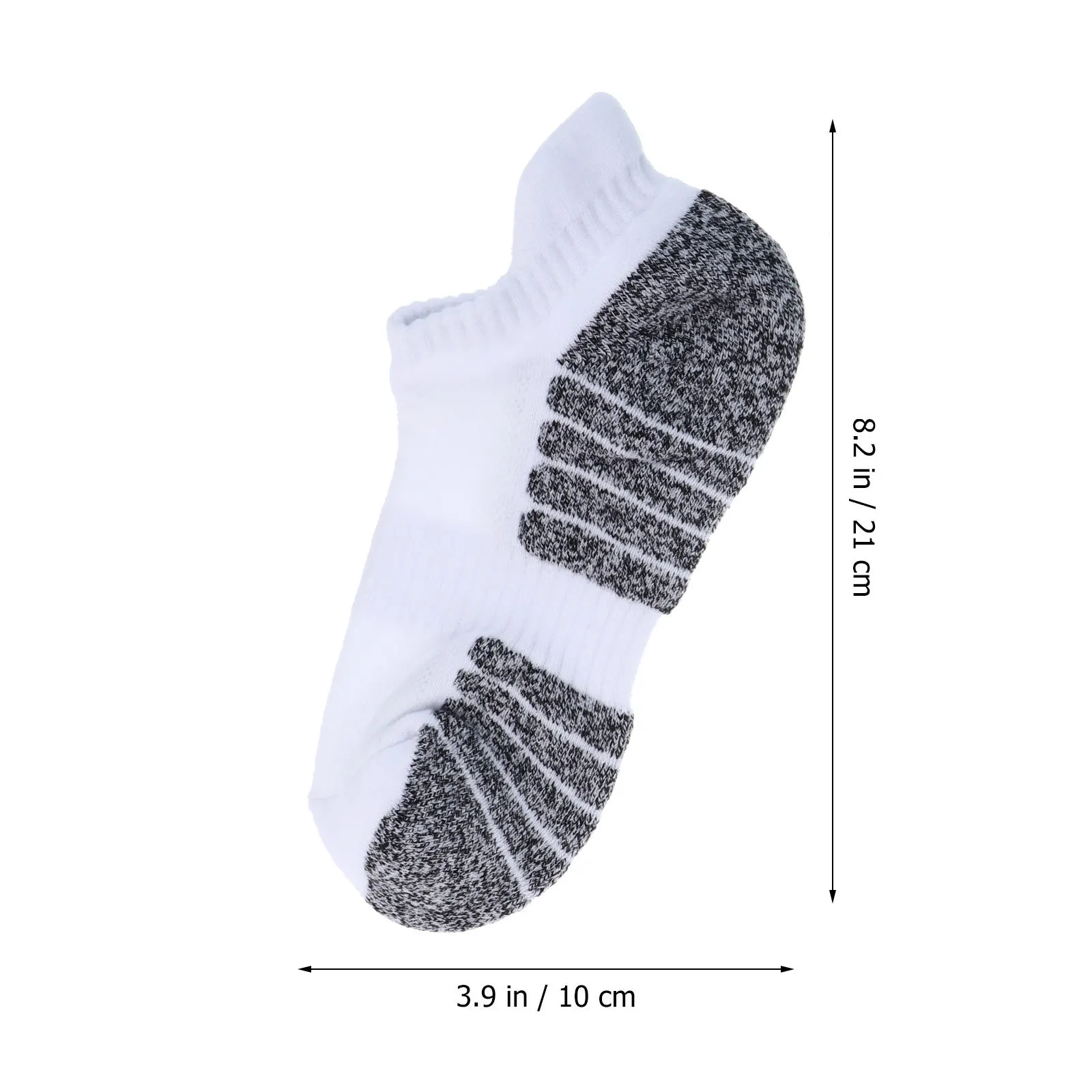 6Pairs Running Socks Breathable Cotton Comfortable Sports Ankle Socks for Men Women Daily Cycling Workout Joggers Athletes