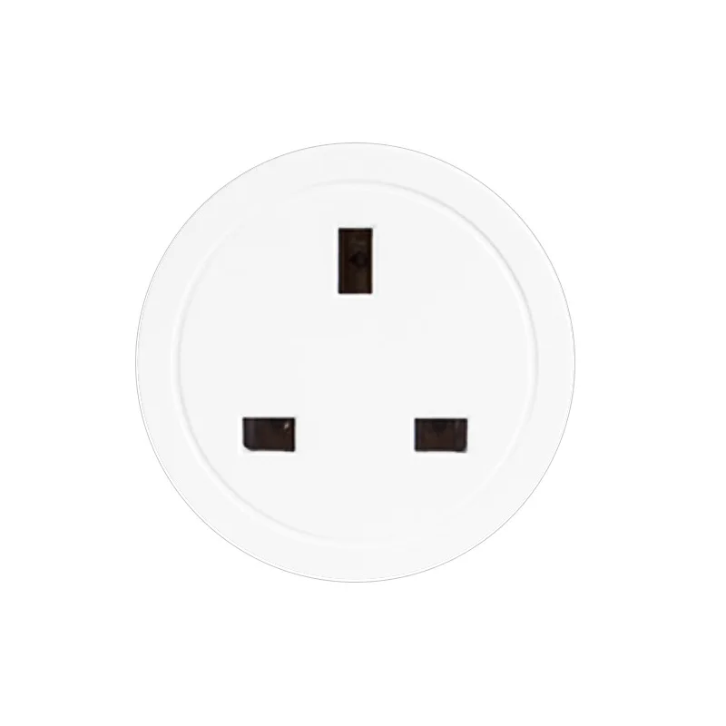 

New Arrival Zigbee UK Standard Smart Plug Socket With For Home Automation