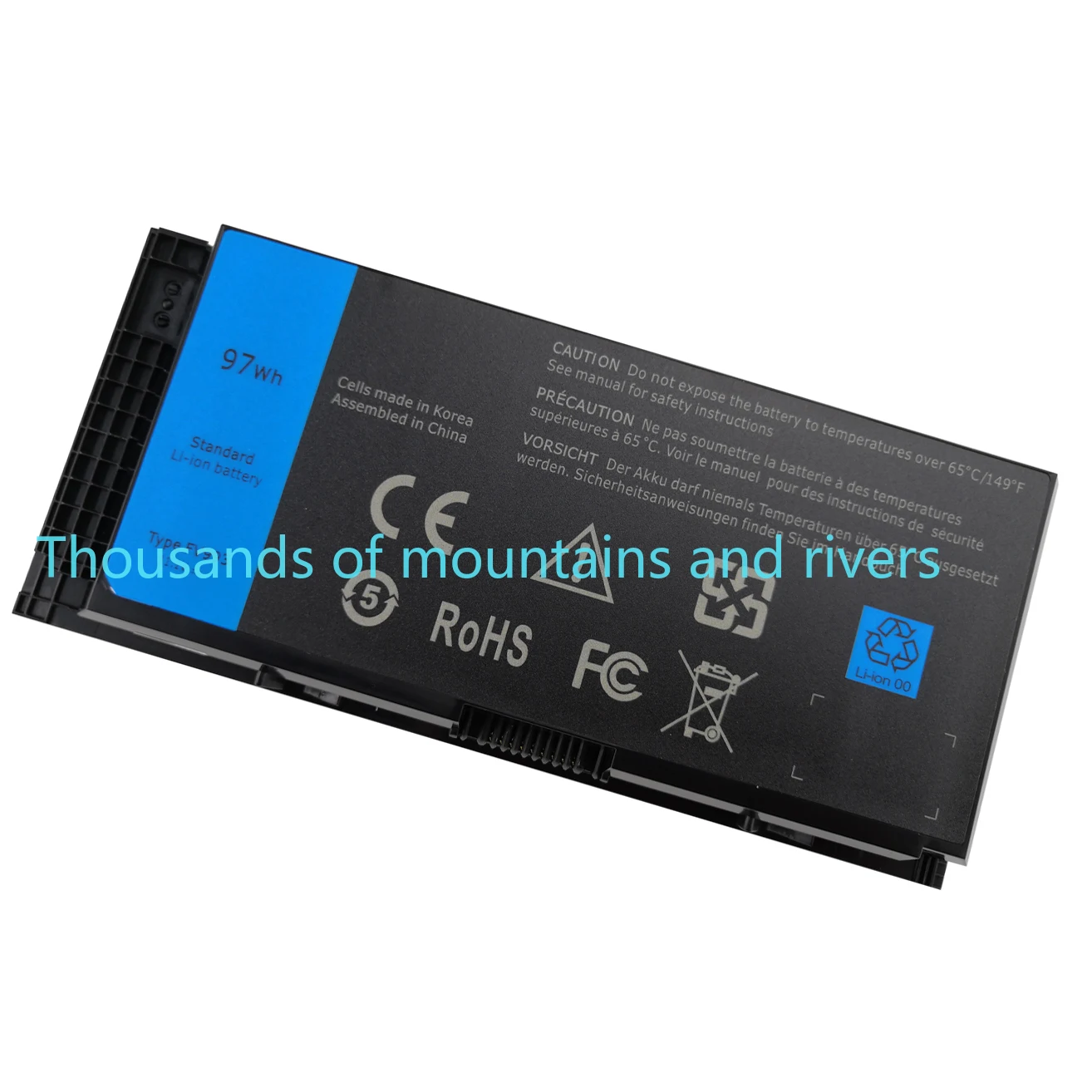 

FJJ4W FV993 Laptop Battery For DELL Precision PG6RC R7PND OTN1K5 M6600 M6700 M6800 M4800 M4600 M4700 11.1V 97WH