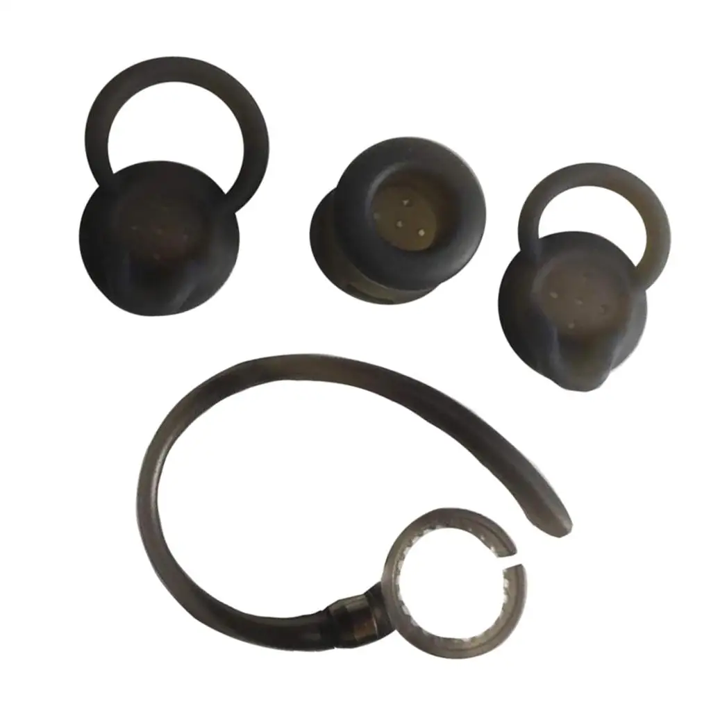 4 Pieces Earbuds-Eartips-Earhook for HZ720 H525 Series