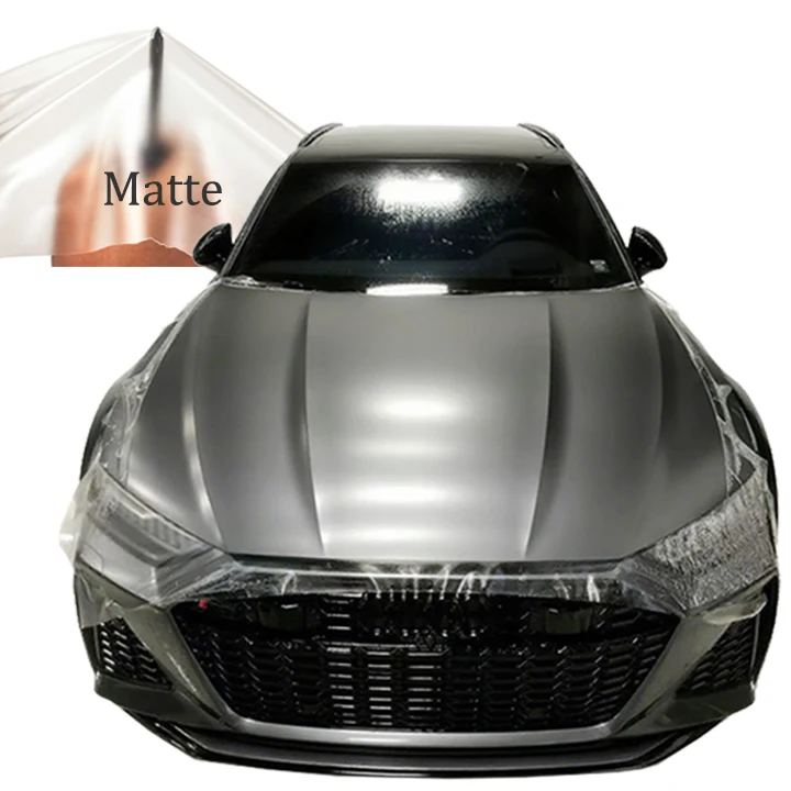 ฟิล์มใสกันรอยรถยนต์แบบด้าน TPU คุณภาพดีที่สุด พร้อมกาวในตัว สำหรับปกป้องตัวถังรถยนต์  แบบม้วนจากผู้ผลิต