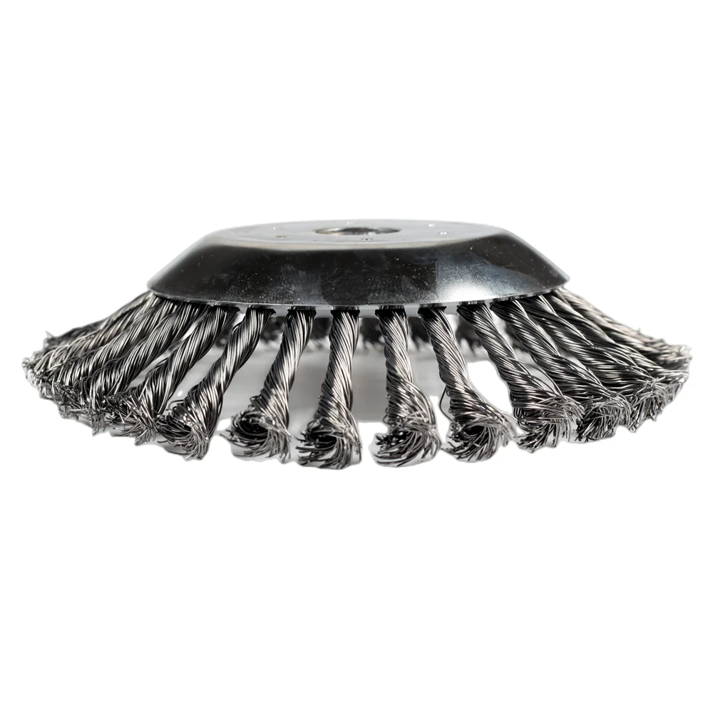 Imagem -02 - Desbrozadora-steel Groove Trimmer Head Cortador de Escova Fio Erva Daninha Lâmina para Jardim Lawnmover Power Tool 8