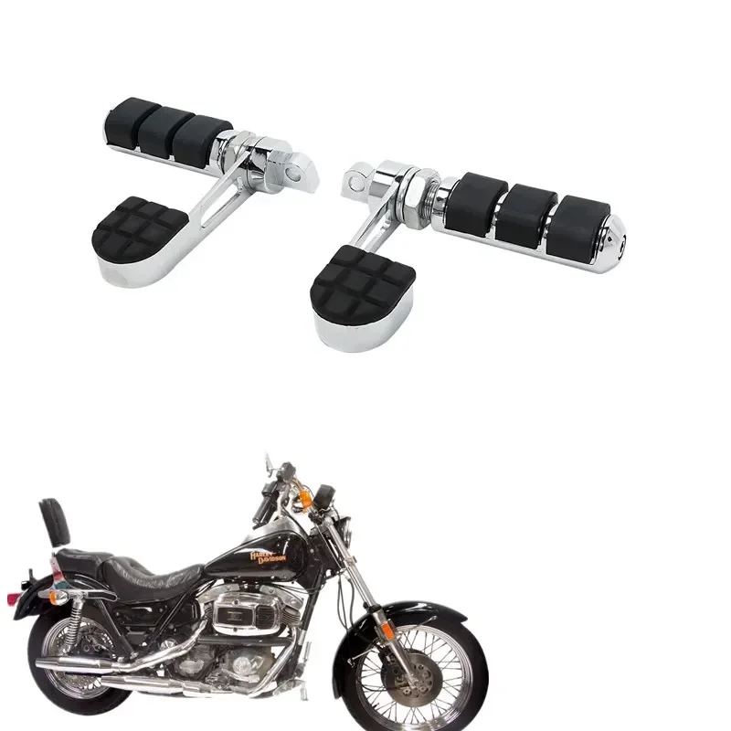 

Аксессуары для мотоциклов Harley Sportster Softail FXR подставки для ног с подставкой для пятки