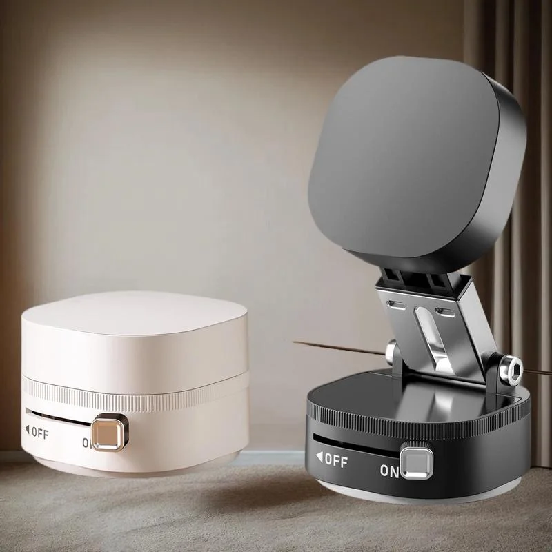 Ultra Magnetic Phone Holder Foldable Car Phone Mount Dashboard Phone Bracket 360 Degree Rotation Vacuum Suction Cup Stand