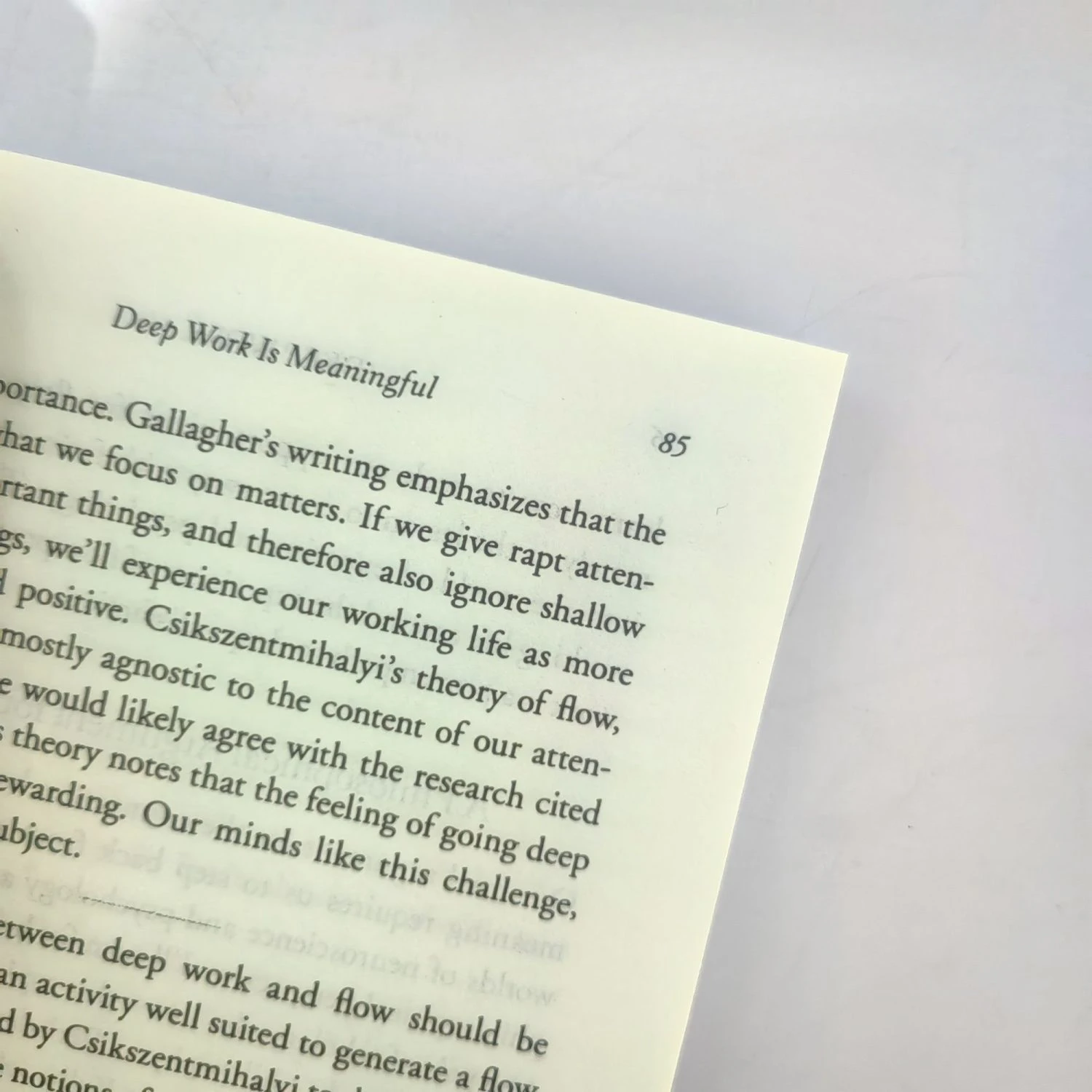 Regras De Trabalho Profundo Para O Sucesso Focado, Livro De Auto-Ajuda, Livros De Inglês, Em Um Mundo De Diagrama Por Cal Long, Trabalho Profundo