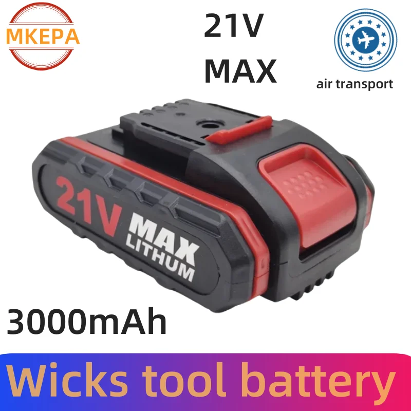 21V 18650 Latest High Power Electric Trimming Saw Single Hand Electric Saw Rechargeable Battery, Cordless Impact Drill Battery