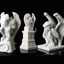 [New] Movie Cthulhu Mythos statue Cthulhu Thinker Garage Resin Figure Model Room Desk Decoration Gifts for Kids toy