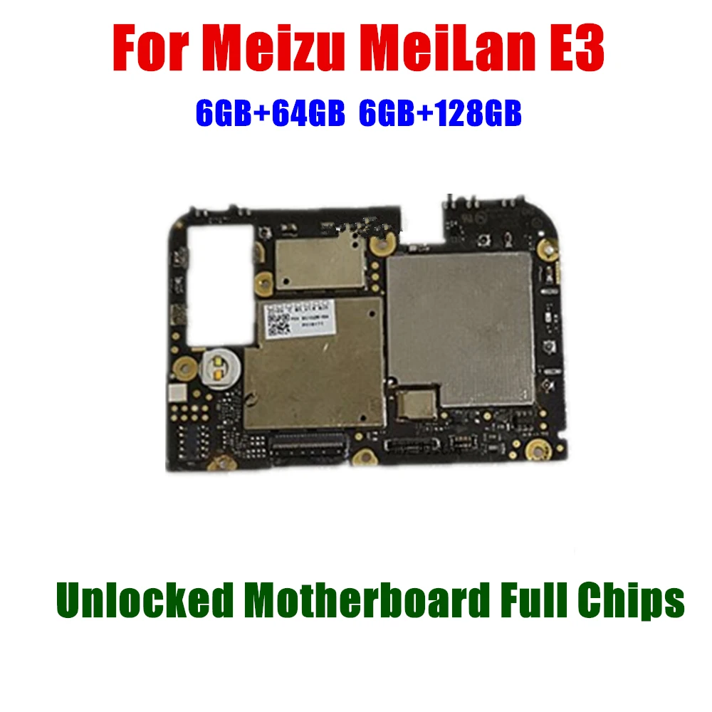 

Mobile Electronic Panel For Meizu Meilan E3 ME3 Mainboard Motherboard Unlocked With Chips Circuits Flex Cable