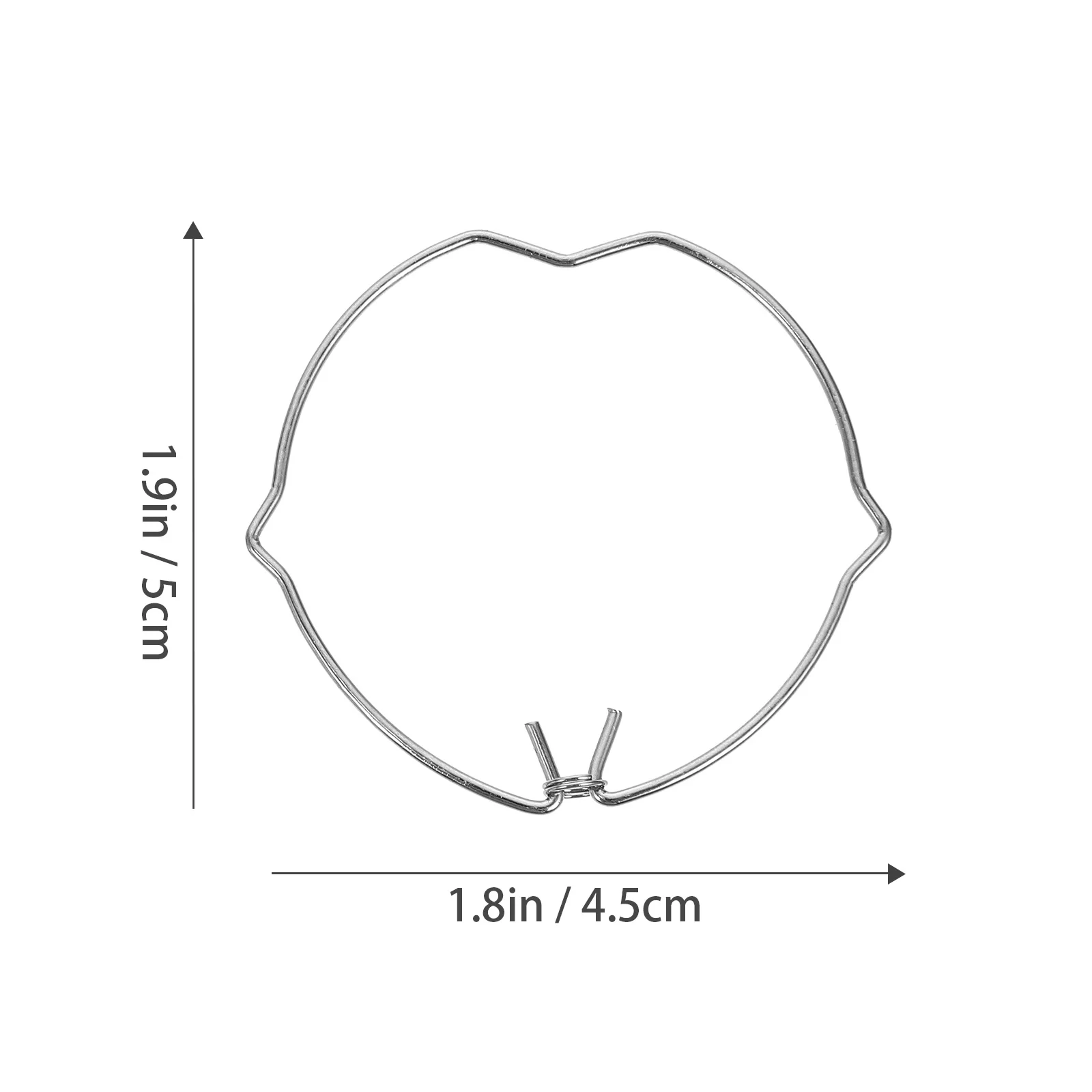 12 Buah Klip Lampu Sorot Gesper Pegas Penahan Baja Mangan untuk Pengganti Pemasangan Lampu Downlight Halogen Mr16