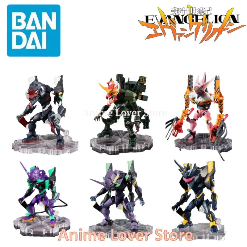 In Stock Original Bandai EVANGELION Anime Figure joints Movable NXEDGE STYLE EVA-1-2-3-6-8-13 Collectible Model Ornaments