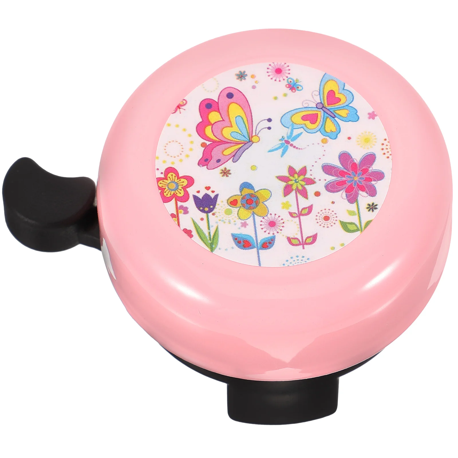 

Children's Bicycle Bell Pink Butterfly Style Mini Bike Horn Bells for Young Plastic Toddler Adorable