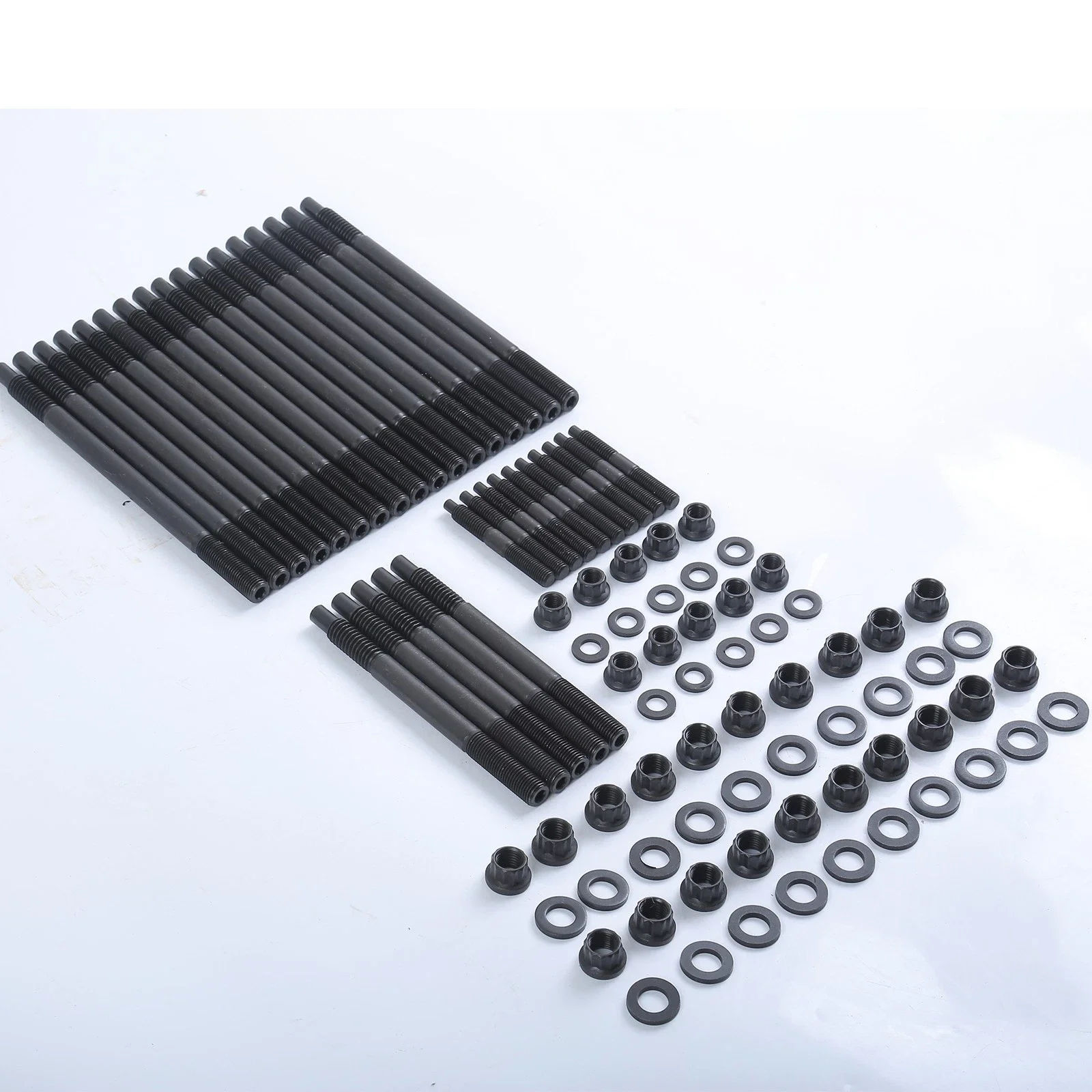 Cylinder Head Stud Kit Fit For Chevy LS1 LQ9 LS6 4.8L 5.3L 5.7L 6.0L 1997-2003 Engine Reinforcement Fastener Parts