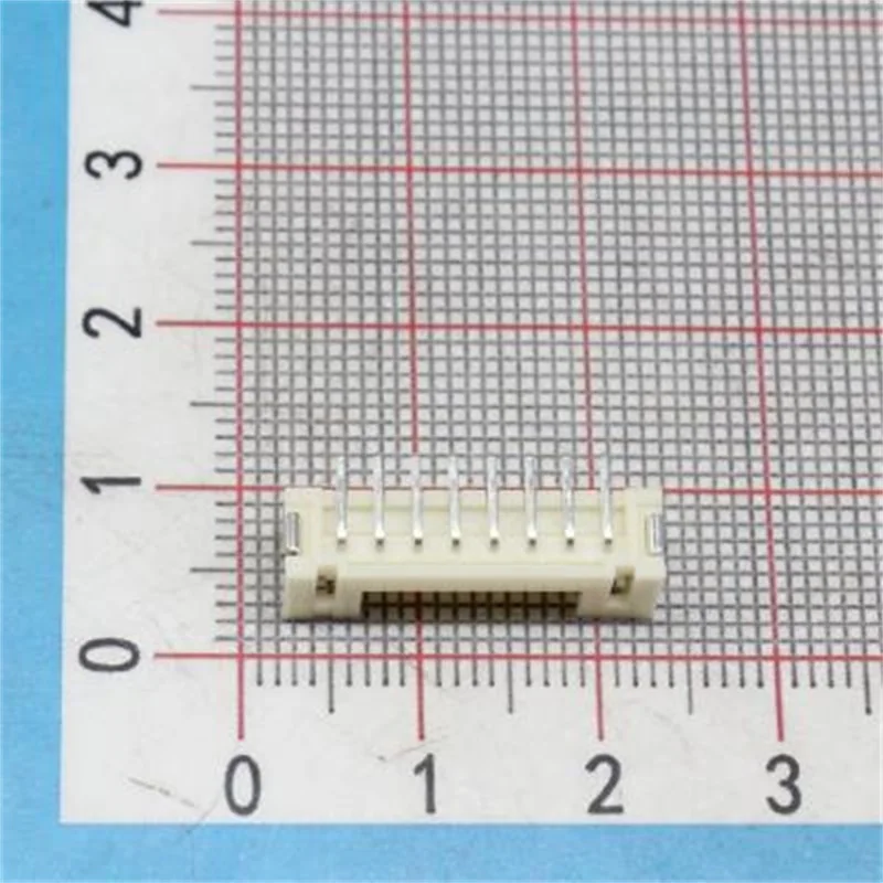1Pcs/Lot   B8B-PH-SM4-TB  JST connector 8 pin 2mm 1 detective lock, Header 2A tin-white patch installation 19.95mm*7mm