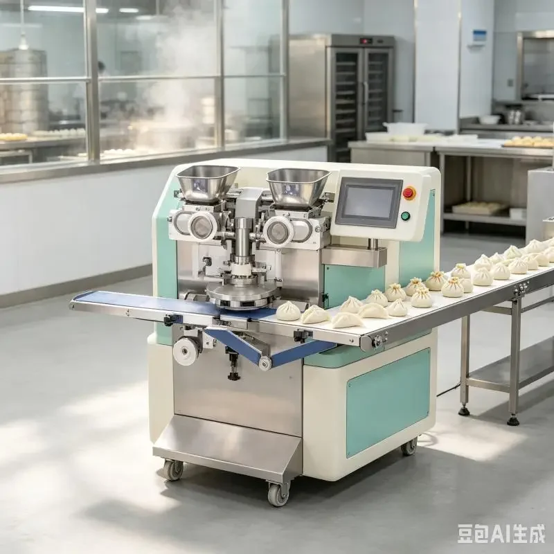 Customized Stuffing Encrusting Machine Automatic Pastry Bun Cookie Filled Snack Processing Machine