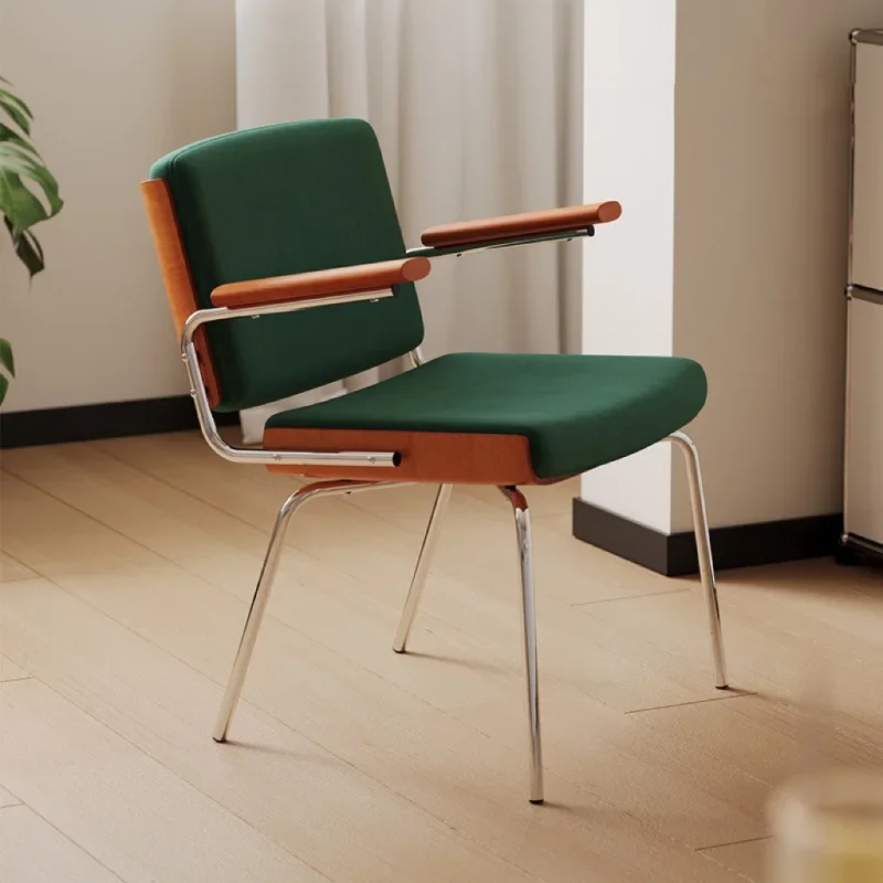 Nordic single chair, second-hand dining chair, home small apartment back rony, vintage sofa