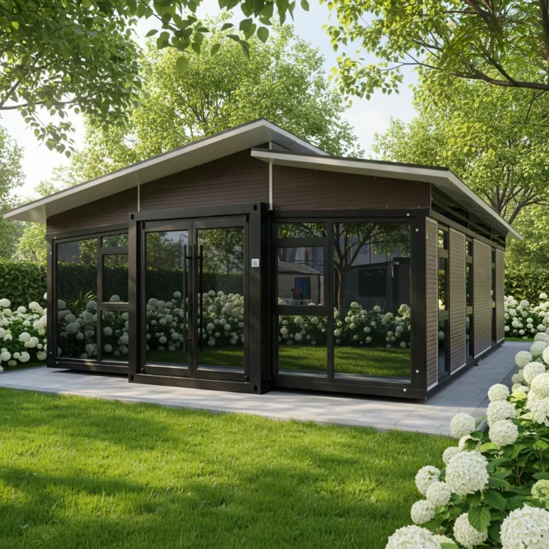 Expandert Containerhus Prefab 2-3 Sovrum Villa