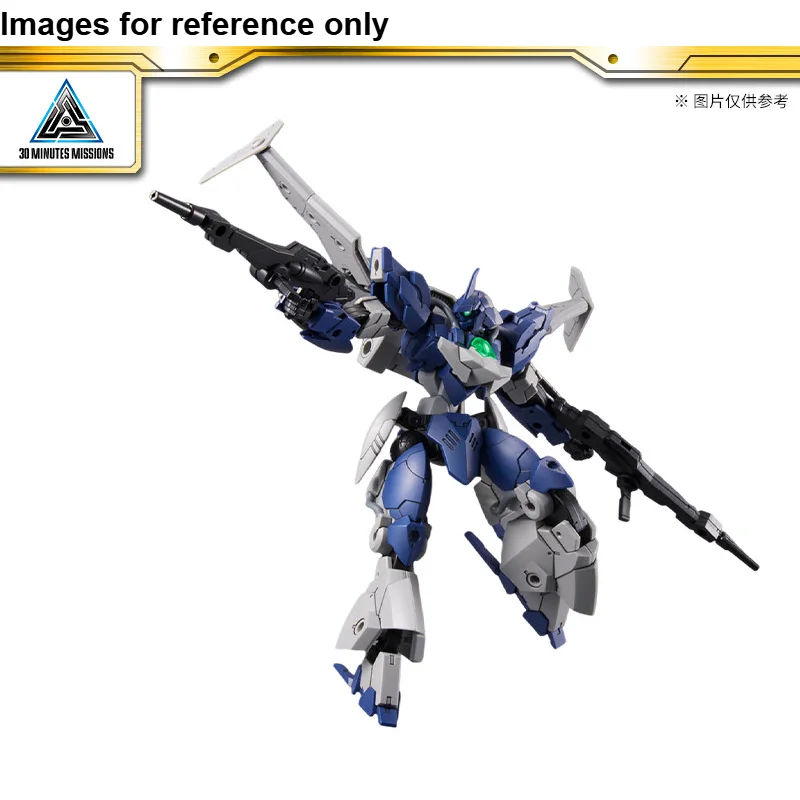 In Stock Original Bandai 30MM 1/144 bEXM-21 Verde Nova Dark Blue 30 Minutes Missions Model Kit view 4