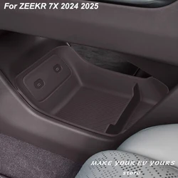 For Zeekr 7X 2024 2025 Central Control Lower Storage Box Interior Accessories