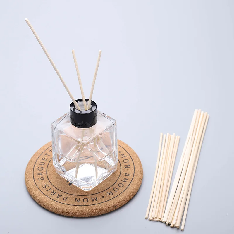 50pcs/lot 24cmx3mm Natural Rattan Sticks for Reed Diffuser Home Fragrance and Essential Oil Aromatherapy Diffuser Reed Sticks