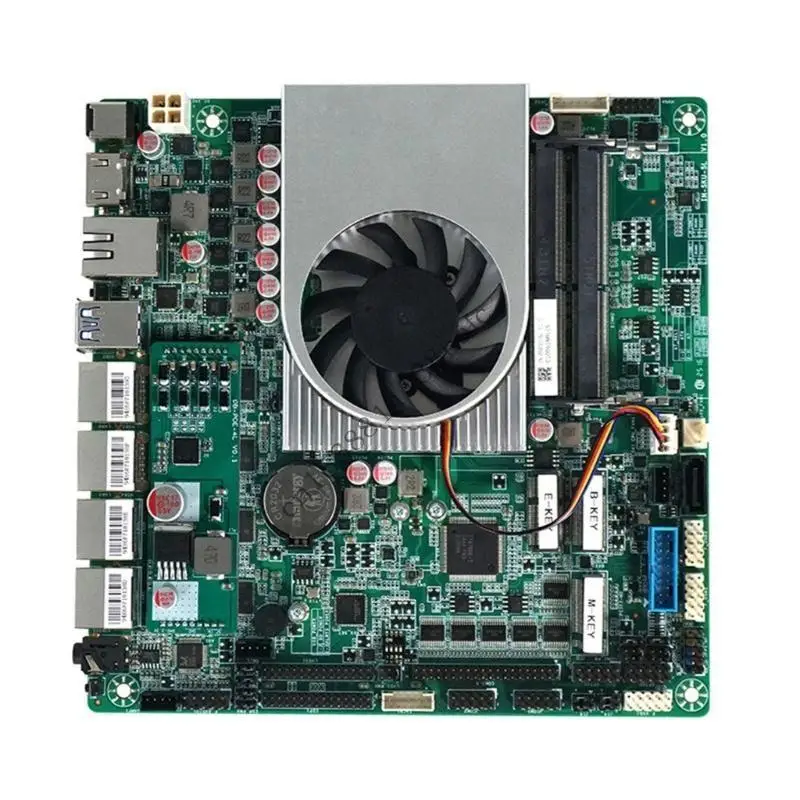 594F لوحات أم صناعية N150 ITX منخفضة الطاقة، معالج 4 نوى، شبكة 10G فعالة، منفذ M.2 4x2.5G