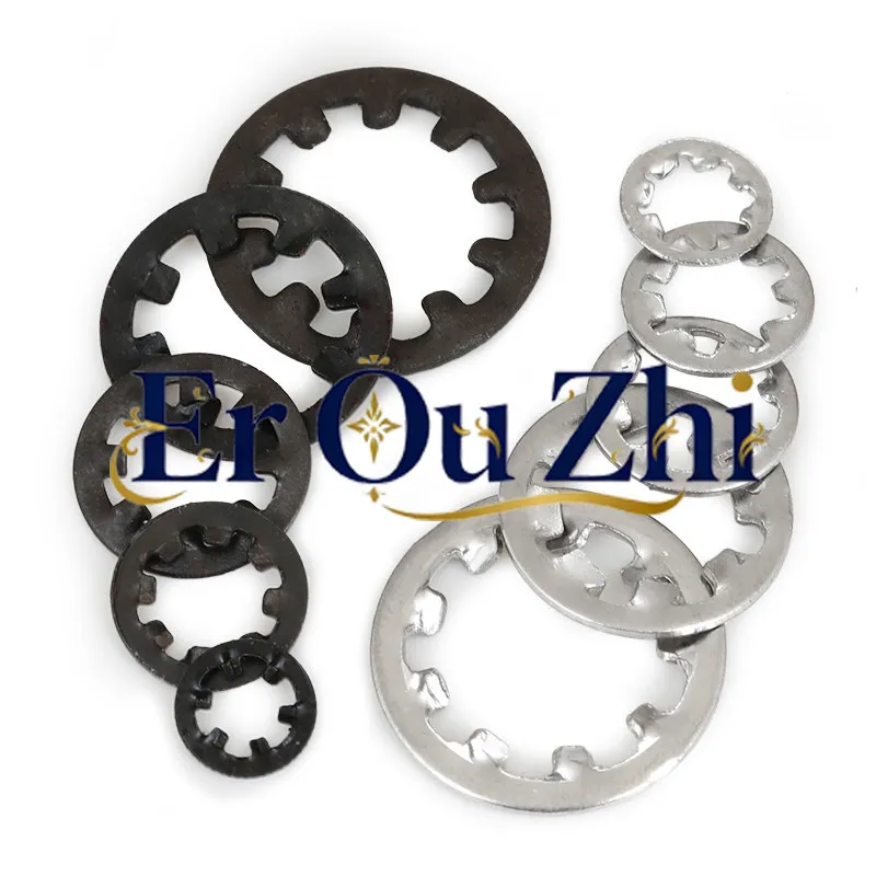 GB861 Inner Tooth Locking Gasket Inner Flower Anti-loose Stop Gasket, Non-slip Meson