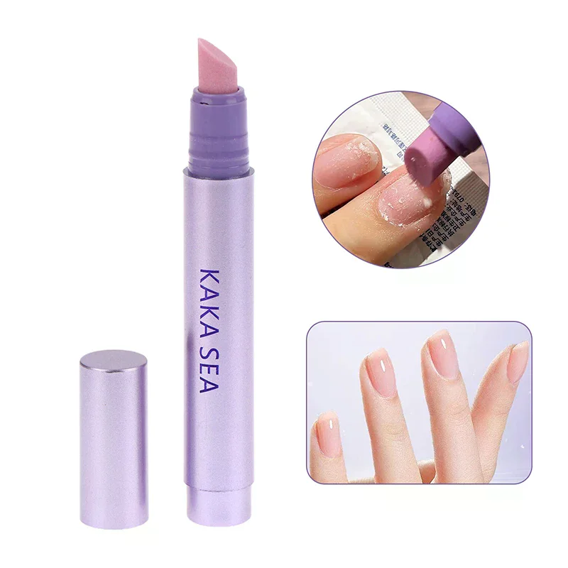 3In1 Ceramic Nail Cuticle Oil Brighten Moisturizing Nail Cuticle Remover Pen Nourishing Nail Care Essence Pen Repair Nail Damage