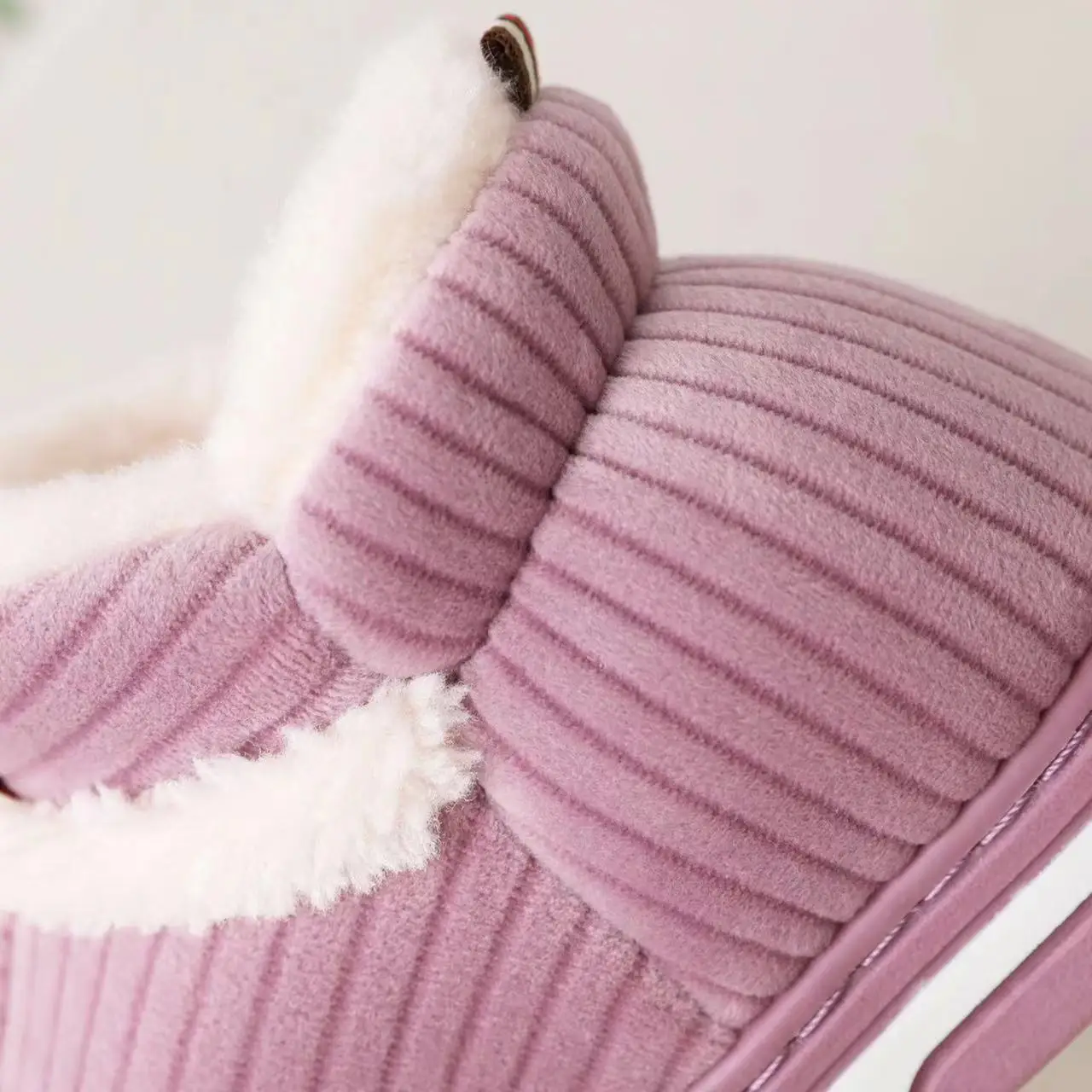 Winter Cute Kids Indoor Home Slippers 2024 Baby Child Plus Velvet Thick Warm Children Sneakers Cotton-Padded Boys Girls Shoes