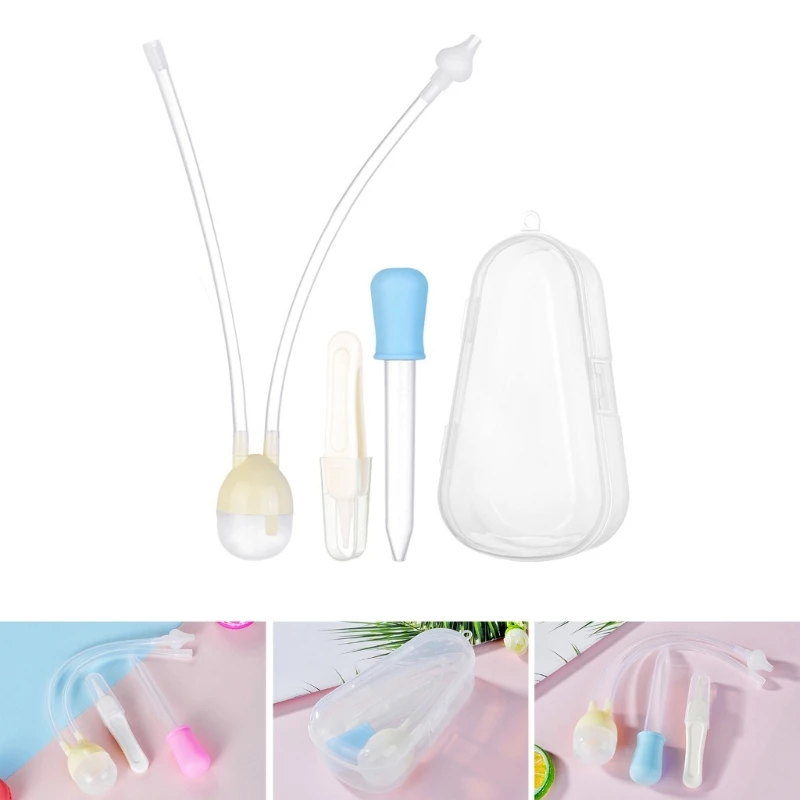 Baby Nasal Aspirator Infant Toddlers Nose Cleaner Nasal Mucus Removal for Infant