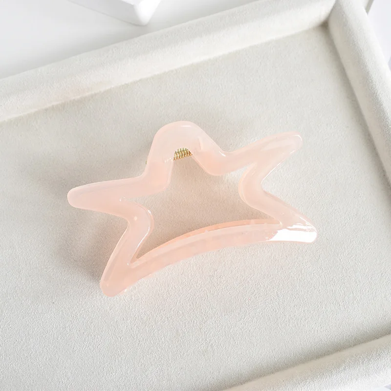 Acrylic grip clip Frosted Shark clip Simple hair clip Premium hair accessories Hair volume hair clip hair accessories