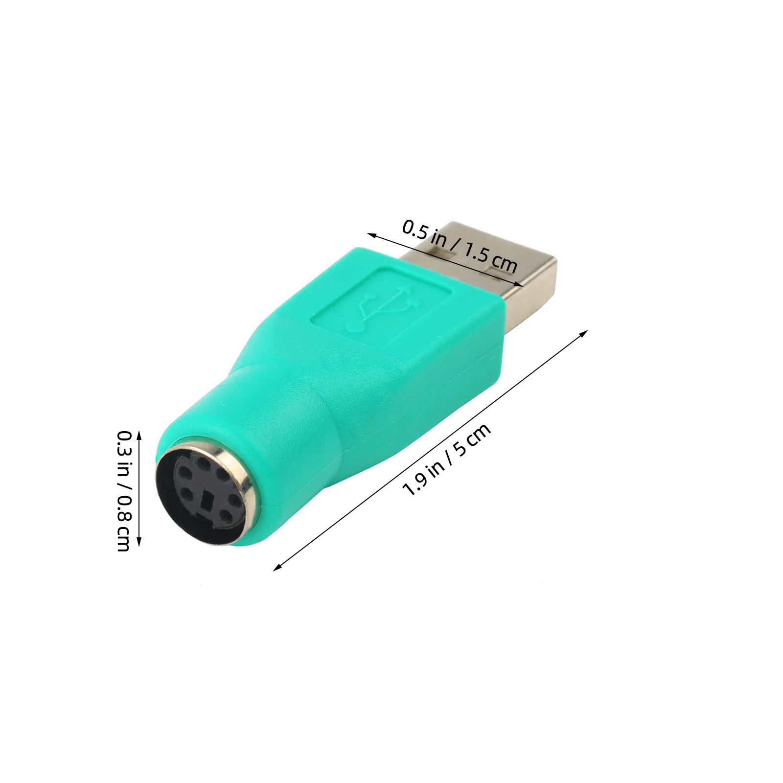 USB إلى محول 6 دبوس ذكر إلى أنثى محول للوحة المفاتيح الماوس USB 1.1 2.0 دعم مبادلة ساخنة لا حاجة للسائق