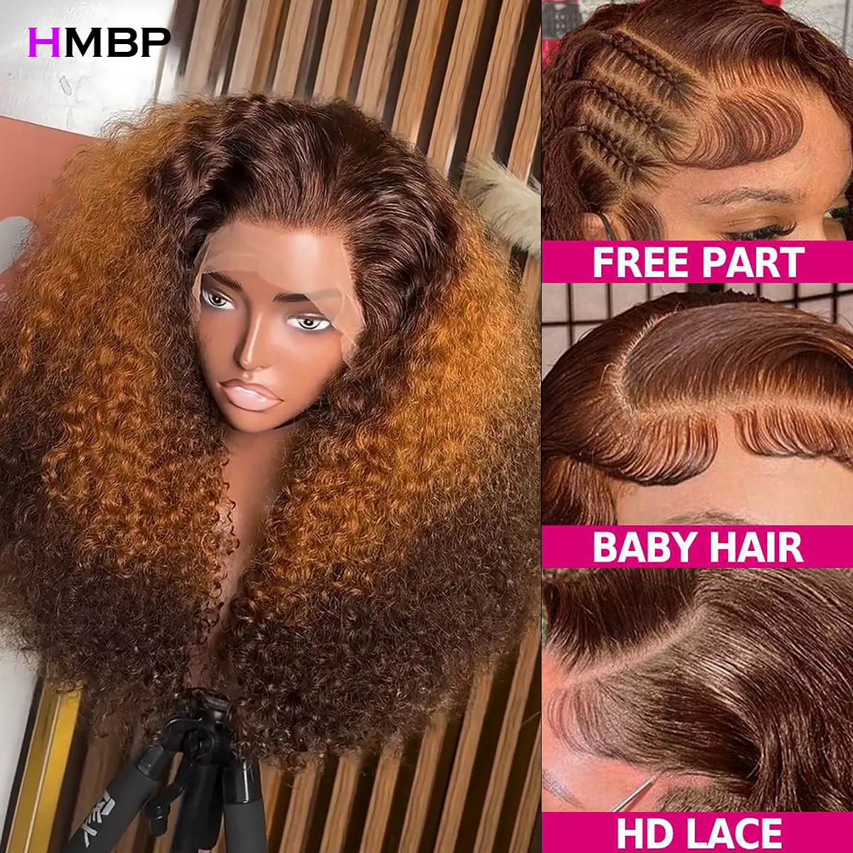 Perucas Glueless Cabelo Humano 400 Densidade Pronto Para Usar Kinky Curly Cabelo Humano Lace Frontal Peruca Preplucked 13x6 Hd Lace Frontal Wig