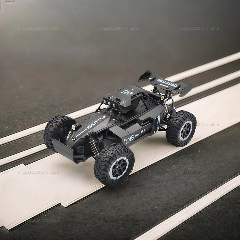 2WD 1:16 RC Off Road Cars 20KM/H With LED Lights Remote Control Car High Speed Drift Monster 2x2 Outdoor Truck for Kid Adult Toy