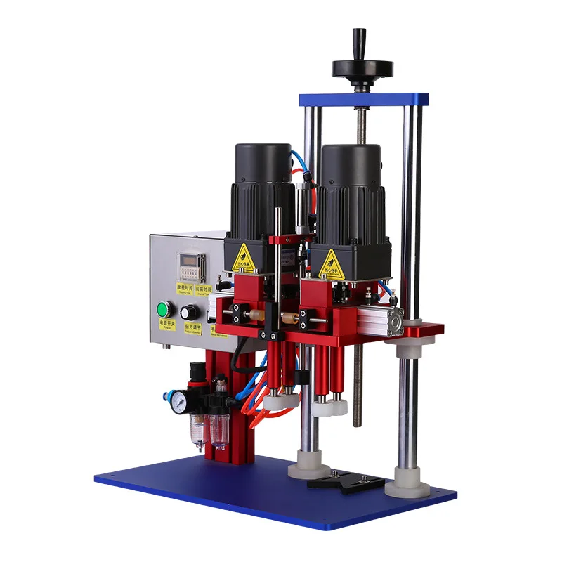 Semi-automatic capping machine, automatic capping machine, multi-functional pump head capping machine