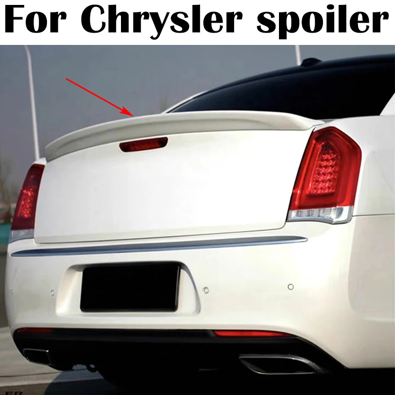 

For Chrysler 300 300c 300s Spoiler 2011 2012 2013 2014 2015 2016 2017 2018 High Quality ABS Wing Car Exterior Tuning Accessories