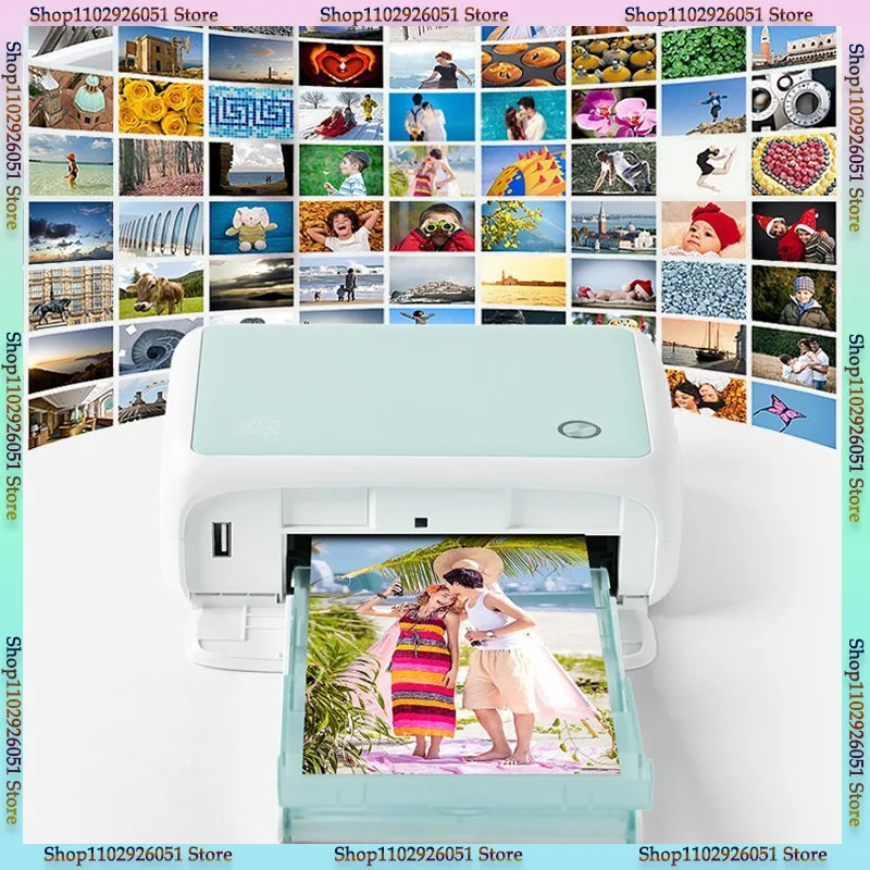 HPRT CP4000L 4x6 Inch 300dpi Portable Color Photo Printer Mini Thermal Sublimation WiFi BT Printer AR Printing Replace CP1300