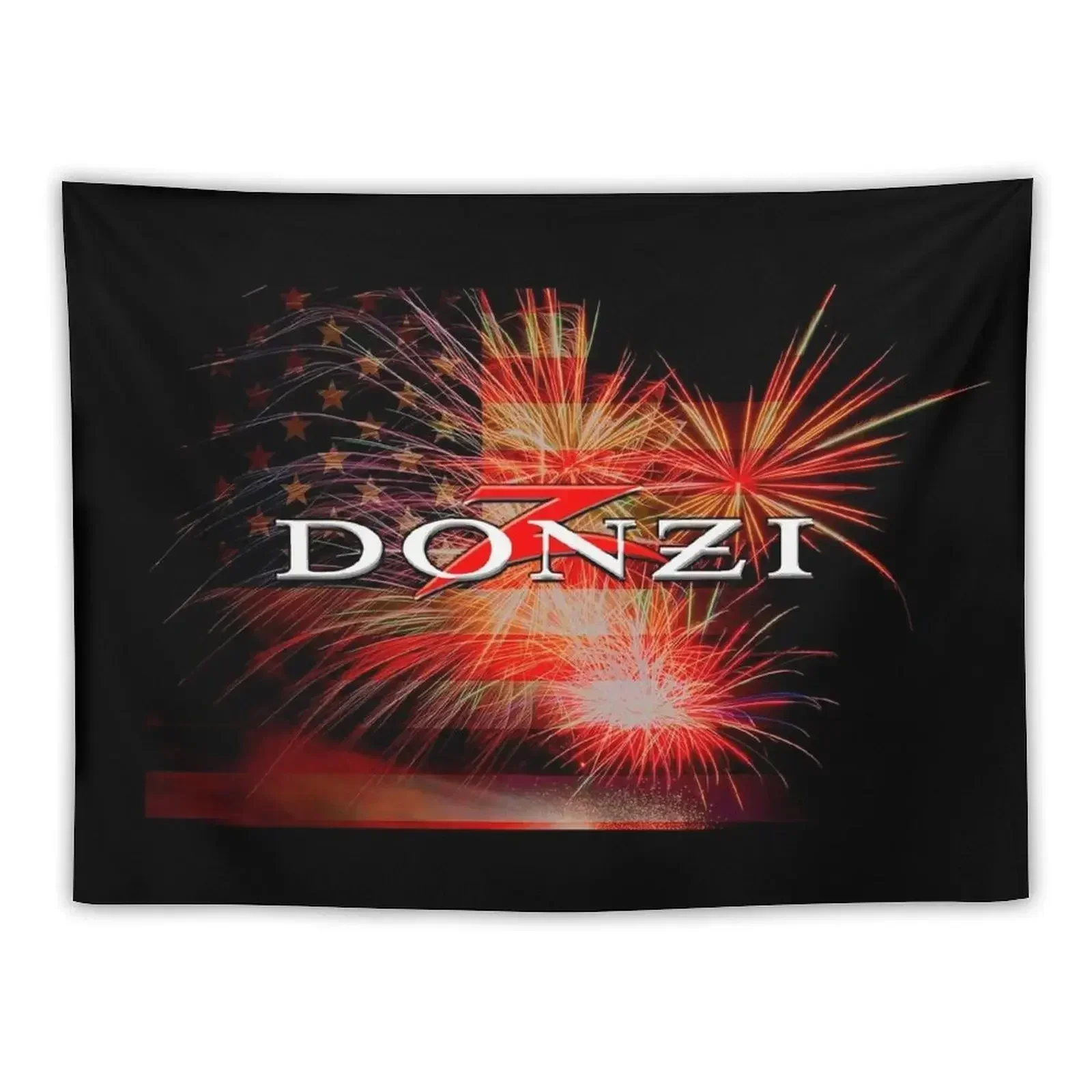 Donzi Fireworks Boating Fourth Of July Tapestry Wall Tapestries Mushroom Tapestry