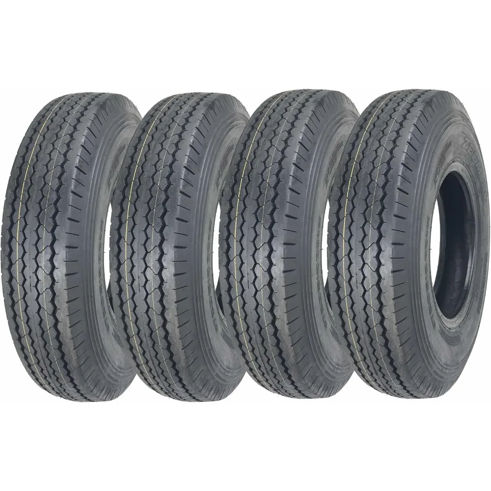 4 New Heavy Duty Trailer Tire ST205/90D15 (7.00-15) 10 PR Load Range E -11024