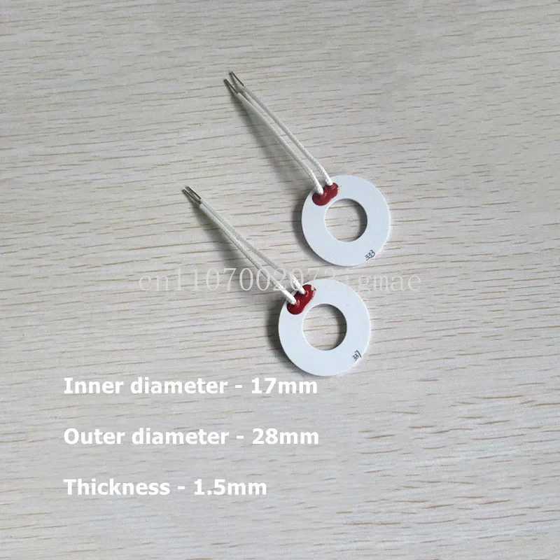 

Керамический нагревательный элемент толщиной 1,5/1,9 мм, керамический нагреватель MCH промышленного класса, высокотемпературная кольцевая керамическая нагревательная пластина