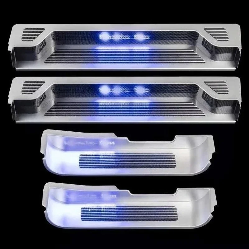 # for Alloy Led Moving Door Sill Threshold Strip Welcome Pedal